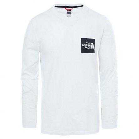 The North Face LS White SKU: NF0A37FTLA91